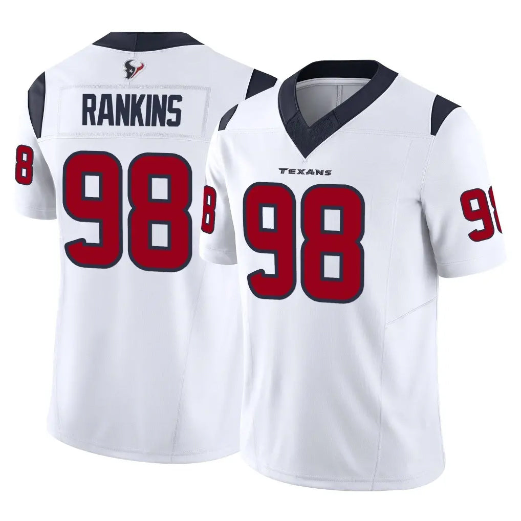 My Store H.Texans #98 Sheldon Rankins Player White Limited Vapor F.U.S.E. Home Game Stitched Jerseys