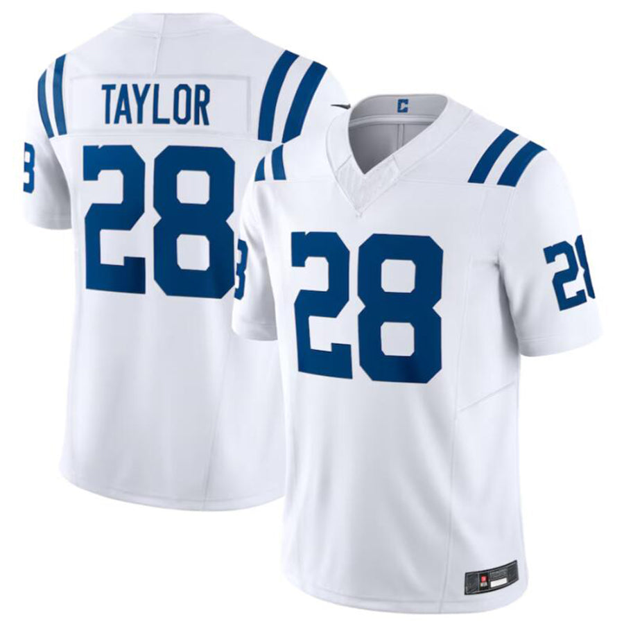 My Store IN.Colts #28 Jonathan Taylor White Vapor F.U.S.E. Limited Jersey American Stitched  Jerseys