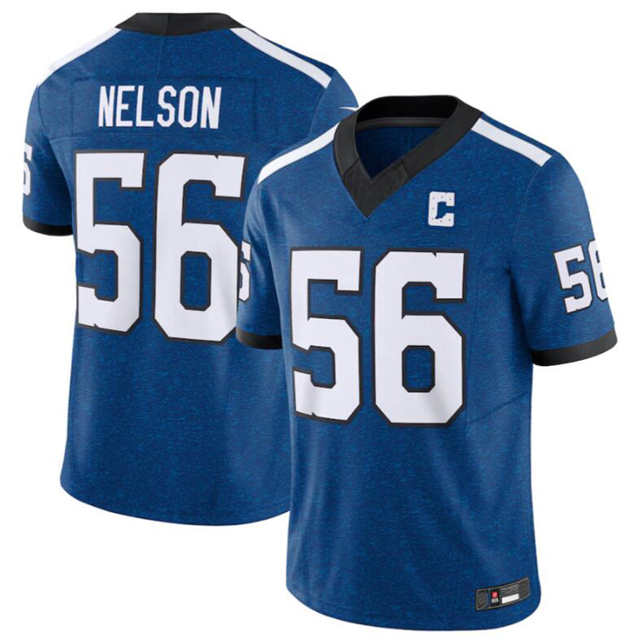 My Store IN.Colts #56 Quenton Nelson Blue Vapor F.U.S.E. Limited Jersey American Stitched Jerseys