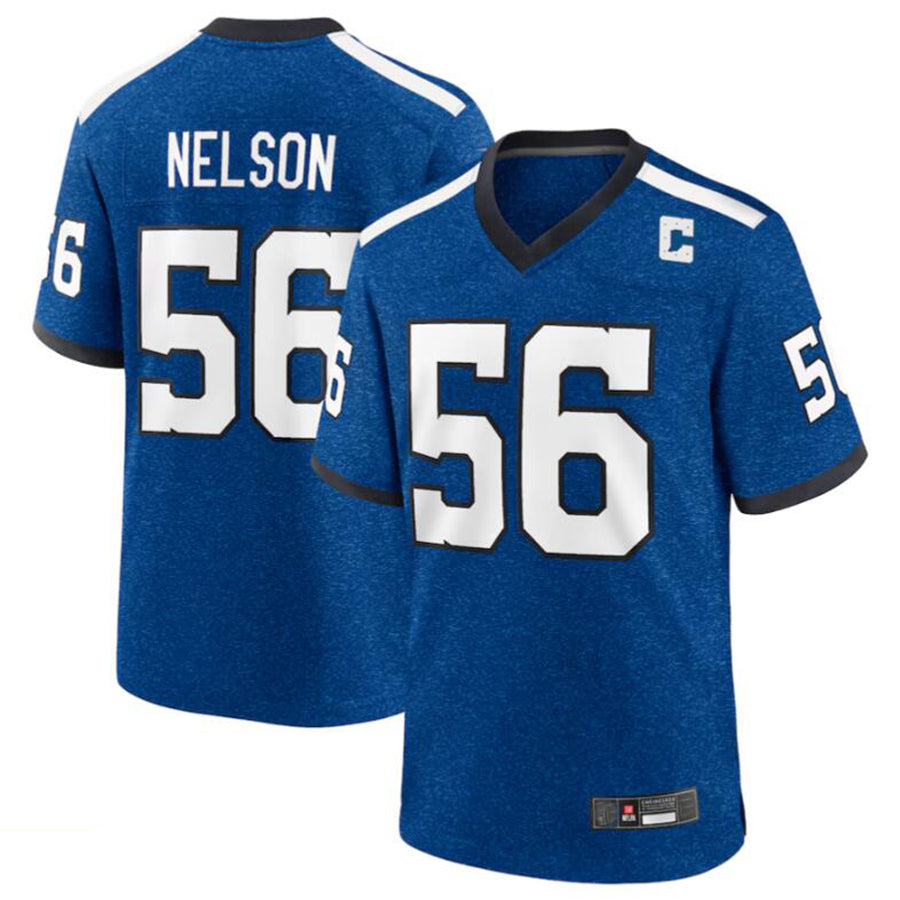 My Store IN.Colts #56 Quenton Nelson Royal Indiana Nights Alternate Game Jersey American Stitched  Jerseys