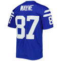 My Store I.Colts #87 Reggie Wayne Mitchell & Ness Royal Legacy Replica Puhic Game Stitched Jerseys