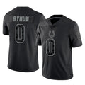 My Store IN.Colts #0 Camryn Bynum Player Black Reflective Limited Game Stitched Jerseys