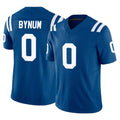 My Store IN.Colts #0 Camryn Bynum Player Royal Limited Vapor F.U.S.E. Home Game Stitched Jerseys