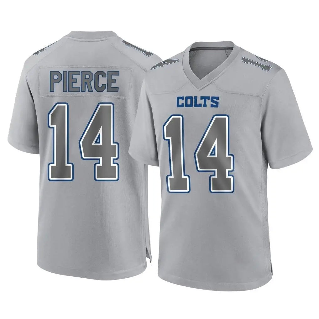 My Store IN.Colts #14 Alec Pierce Player Gray Atmosphere Fashion Home Game Stitched Jerseys
