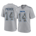 My Store IN.Colts #14 Alec Pierce Player Gray Atmosphere Fashion Home Game Stitched Jerseys