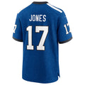 My Store IN.Colts #17 Daniel Jones Player Alternate 2 Indiana Nights Game Stitched Jerseys