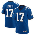 My Store IN.Colts #17 Daniel Jones Player Royal Alternate Indiana Nights Home Game Stitched Jerseys