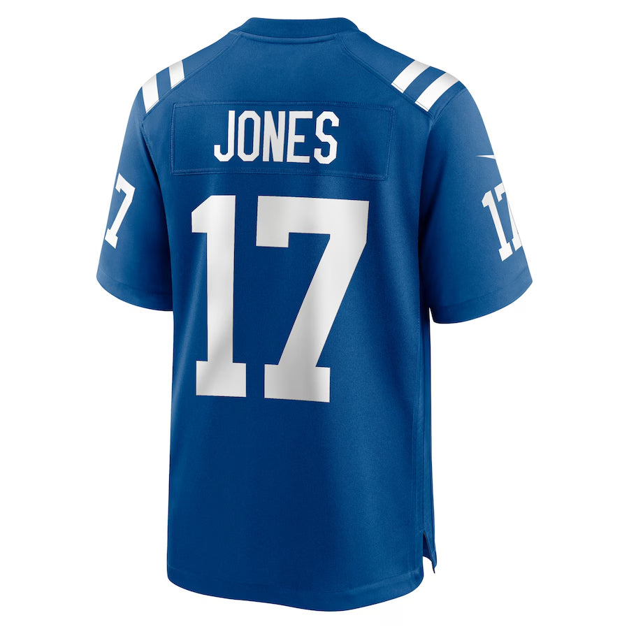 My Store IN.Colts #17 Daniel Jones Player Royal Home Game Stitched Jerseys