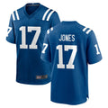 My Store IN.Colts #17 Daniel Jones Player Royal Home Game Stitched Jerseys