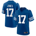 My Store IN.Colts #17 Daniel Jones Player Royal Limited Game Stitched Jerseys