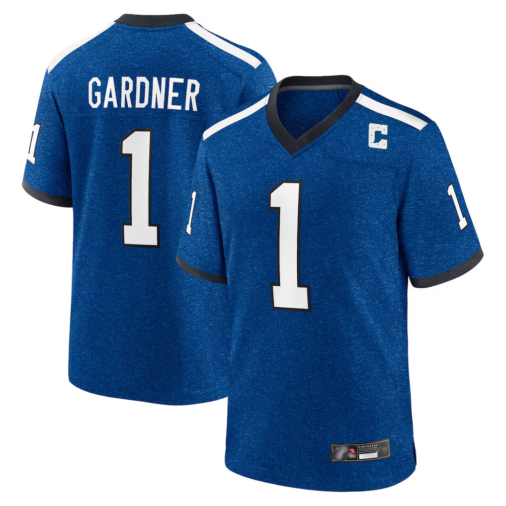 My Store IN.Colts #1 Sauce Gardner Player Royal Alternate Indiana Nights Home Game Stitched Jerseys