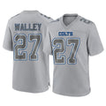 My Store IN.Colts #27 Justin Walley Player Gray Atmosphere Fashion Home Game Stitched Jerseys