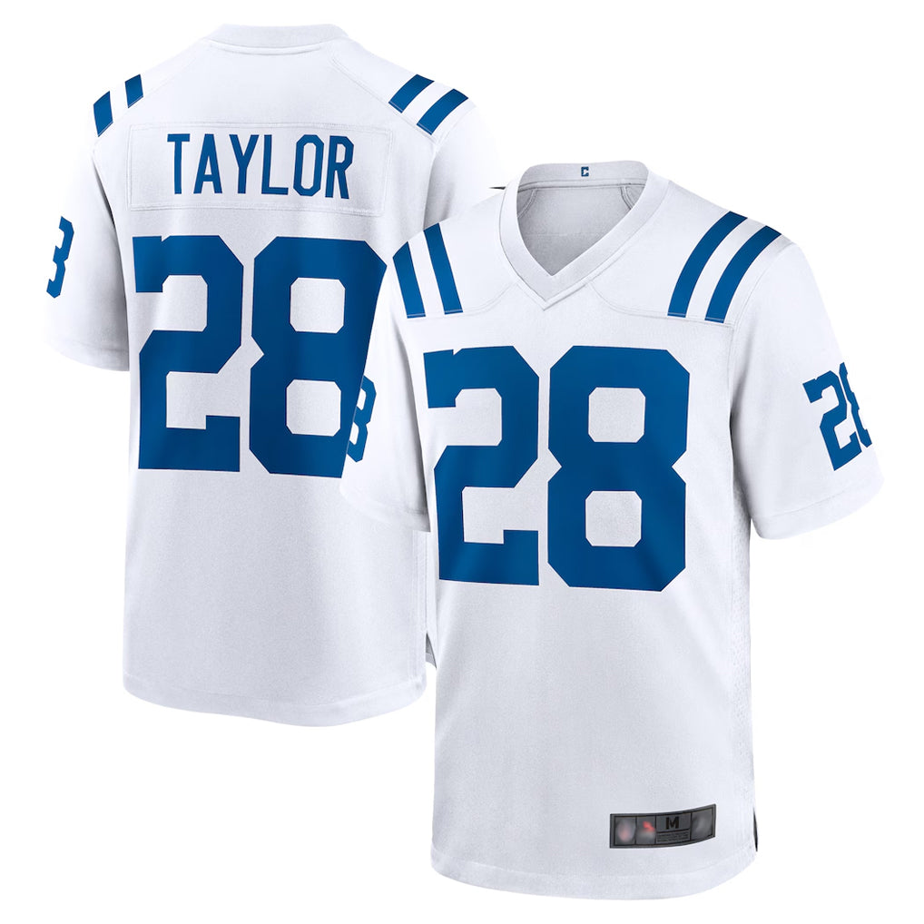 My Store IN.Colts #28 Jonathan Taylor Player White Home Game Stitched Jerseys