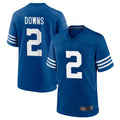 My Store IN.Colts #2 Josh Downs Bynum Player Royal Limited Home Game Stitched Jerseys