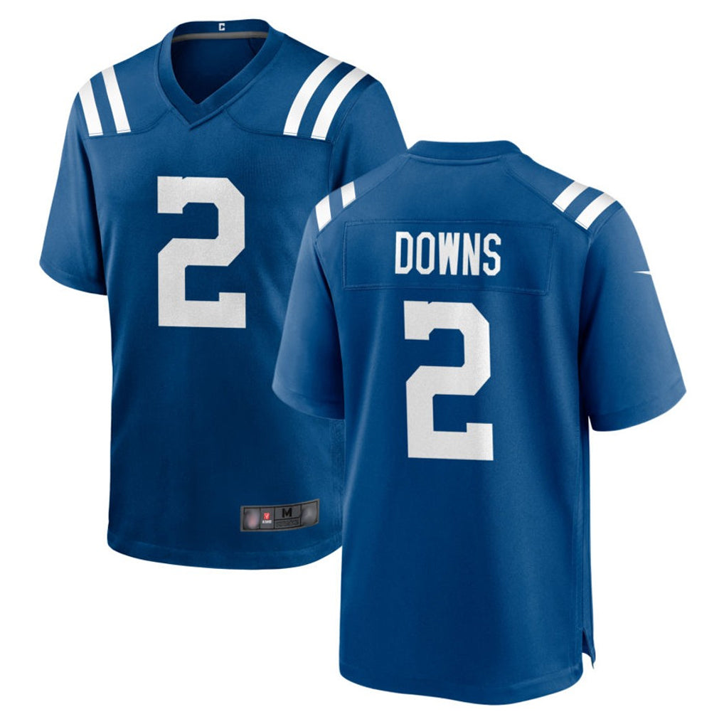 My Store IN.Colts #2 Josh Downs Player Royal Home Game Stitched Jerseys