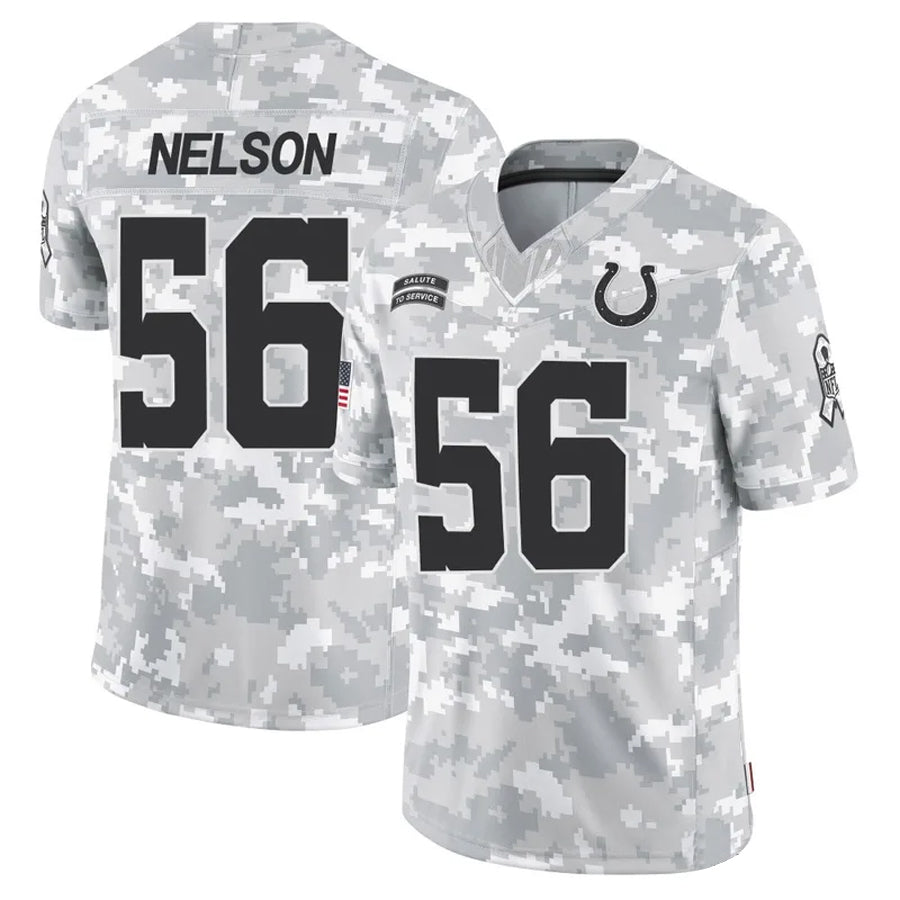 My Store IN.Colts #56 Quenton Nelson Player Arctic Camo Salute to Service Limited Stitched Jerseys