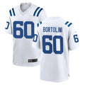 My Store IN.Colts #60 Tanor Bortolini Player White Home Game Stitched Jerseys