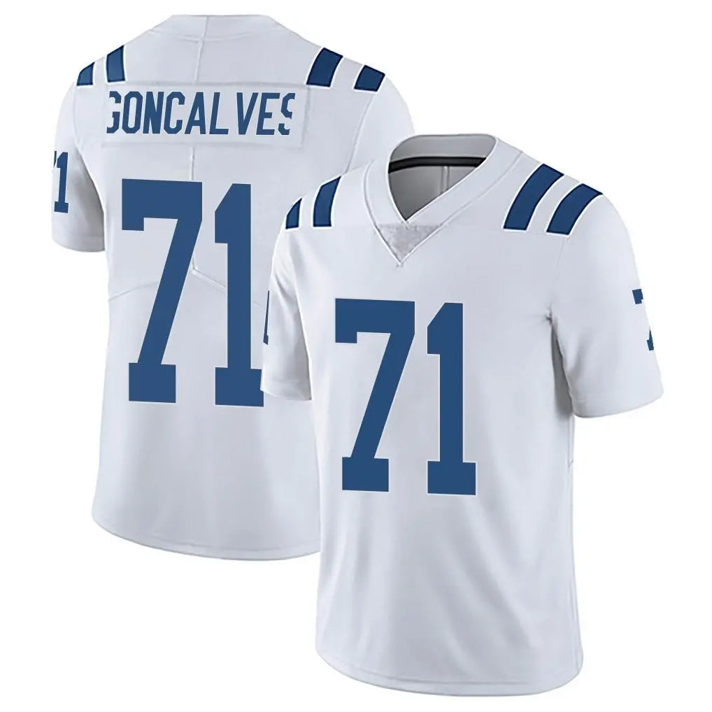 My Store IN.Colts #71 Matt Goncalves Player White Limited Vapor Untouchable Home Game Stitched Jerseys