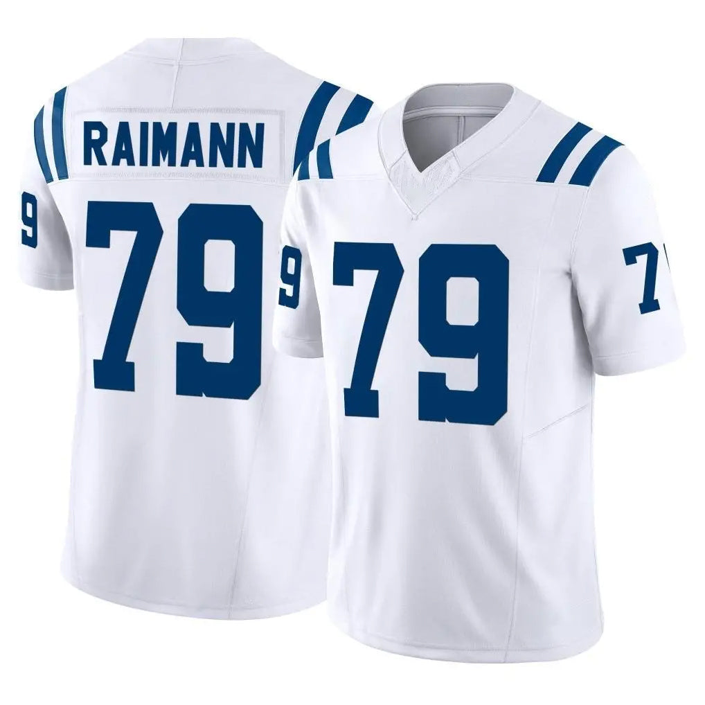 My Store IN.Colts #79 Bernhard Raimann Player White Limited Vapor F.U.S.E. Home Game Stitched Jerseys