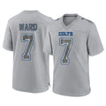 My Store IN.Colts #7 Charvarius Ward Sr. Player Gray Atmosphere Fashion Home Game Stitched Jerseys
