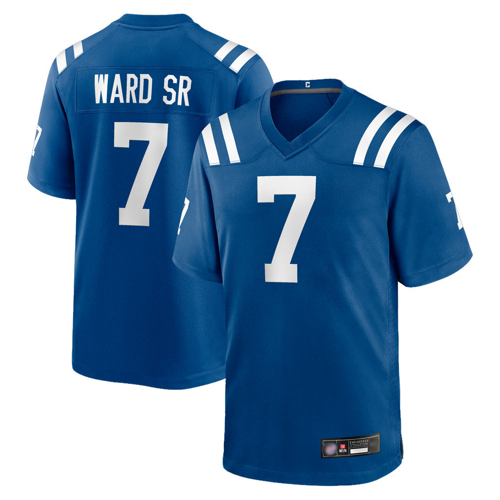 My Store IN.Colts #7 Charvarius Ward Sr. Player Royal Home Game Stitched Jerseys