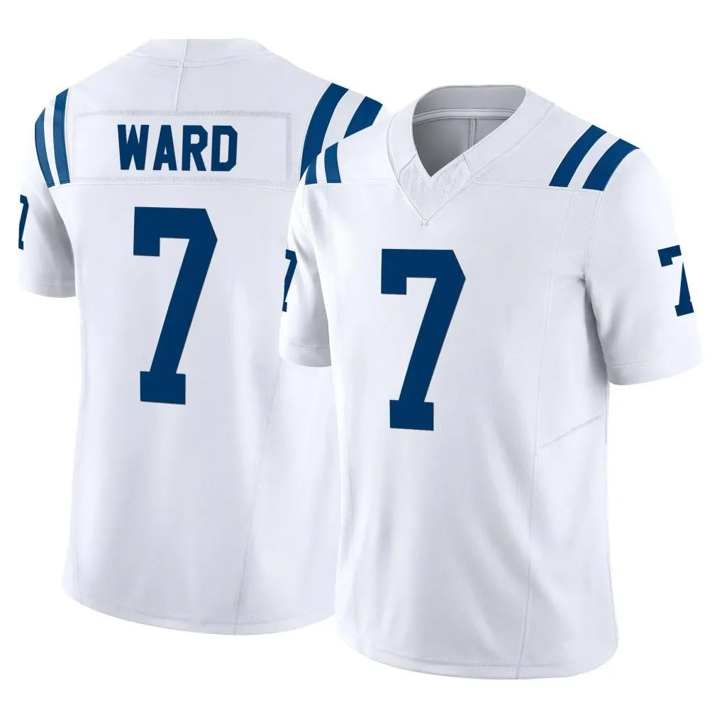 My Store IN.Colts #7 Charvarius Ward Sr. Player White Limited Vapor F.U.S.E. Home Game Stitched Jerseys