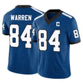 My Store IN.Colts #84 Tyler Warren Player Limited Indiana Nights Alternate Vapor F.U.S.E. Royal Stitched Jerseys