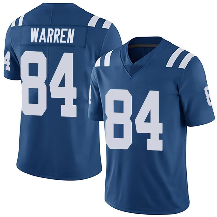 My Store IN.Colts #84 Tyler Warren Player Royal Vapor F.U.S.E. Limited Stitched Jerseys