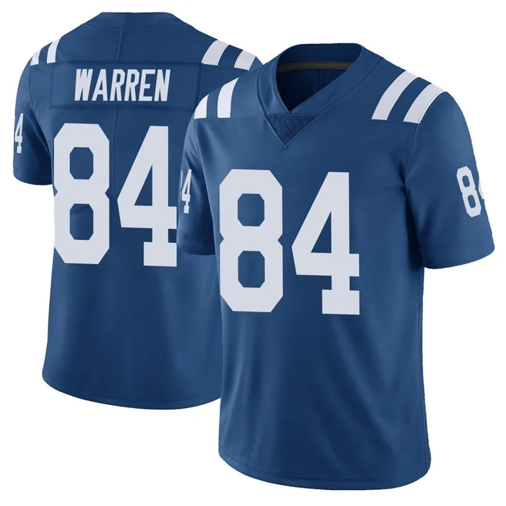 My Store IN.Colts #84 Tyler Warren Player Royal Vapor Limited Stitched Jerseys