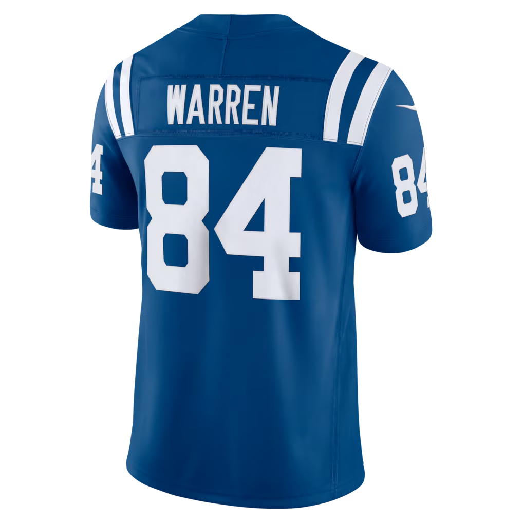 My Store IN.Colts #84 Tyler Warren Tyler Warren Royal Team Vapor F.U.S.E. Stitched Limited Jerseys