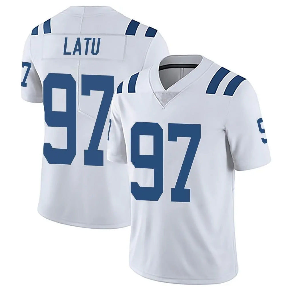 My Store IN.Colts #97 Laiatu Latu Player White Limited Vapor Untouchable Home Game Stitched Jerseys