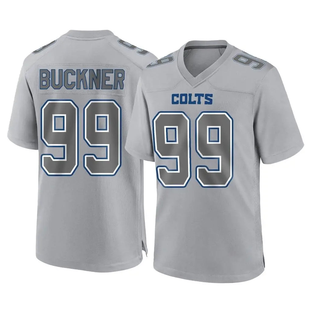 My Store IN.Colts #99 DeForest Buckner Player Gray Atmosphere Fashion Home Game Stitched Jerseys