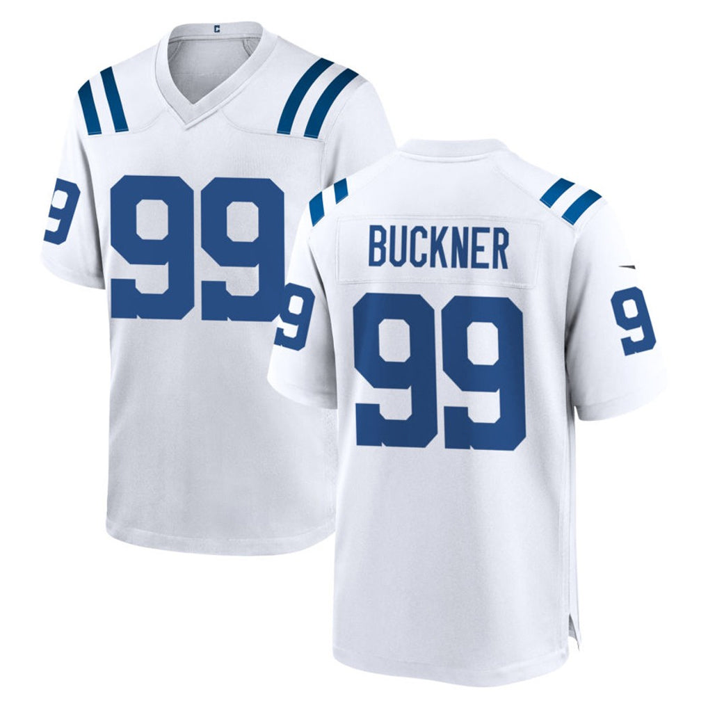 My Store IN.Colts #99 DeForest Buckner Player White Home Game Stitched Jerseys