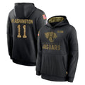 My Store J.Jaguars #11 Parker Washington Player Black Salute to Service Hoodies Limited Game Stitched Jerseys