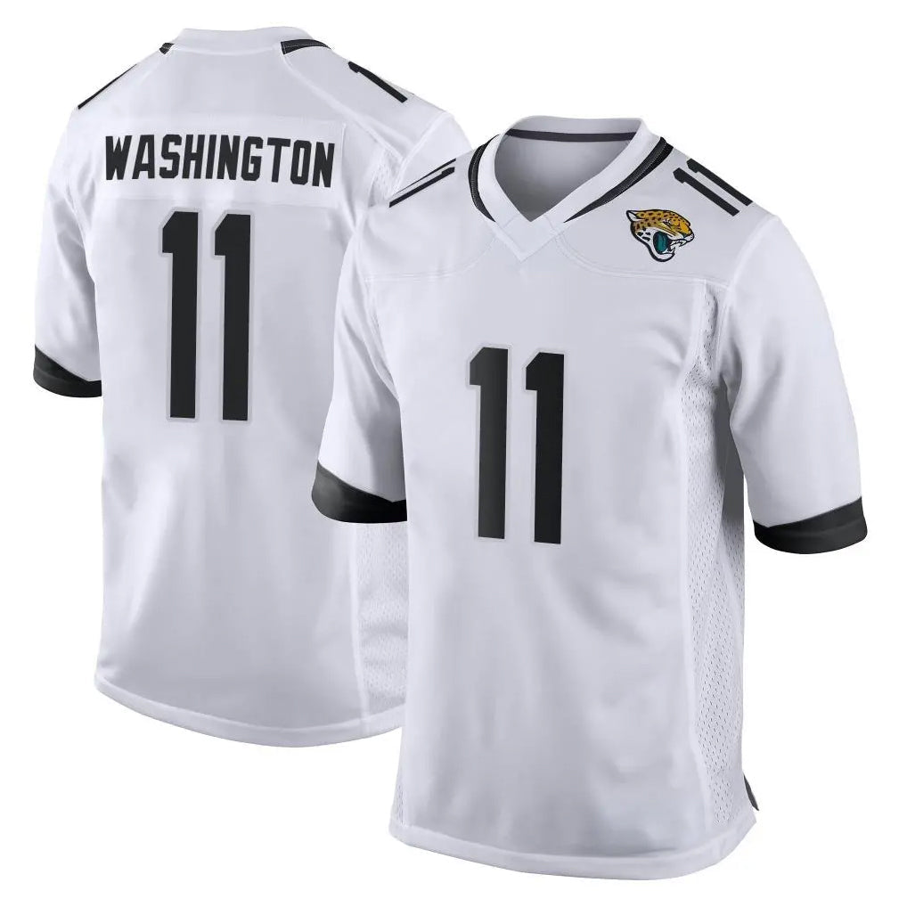 My Store J.Jaguars #11 Parker Washington Player White Home Game Stitched Jerseys