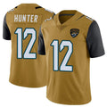 My Store J.Jaguars #12 Travis Hunter Player Gold Vapor Limited Home Game Stitched Jerseys