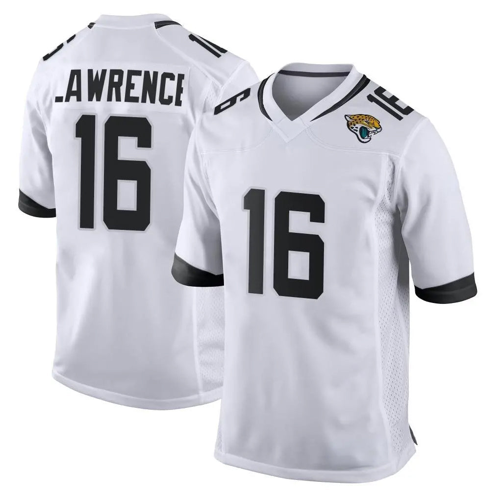 My Store J.Jaguars #16 Trevor Lawrence Player White Home Game Stitched Jerseys