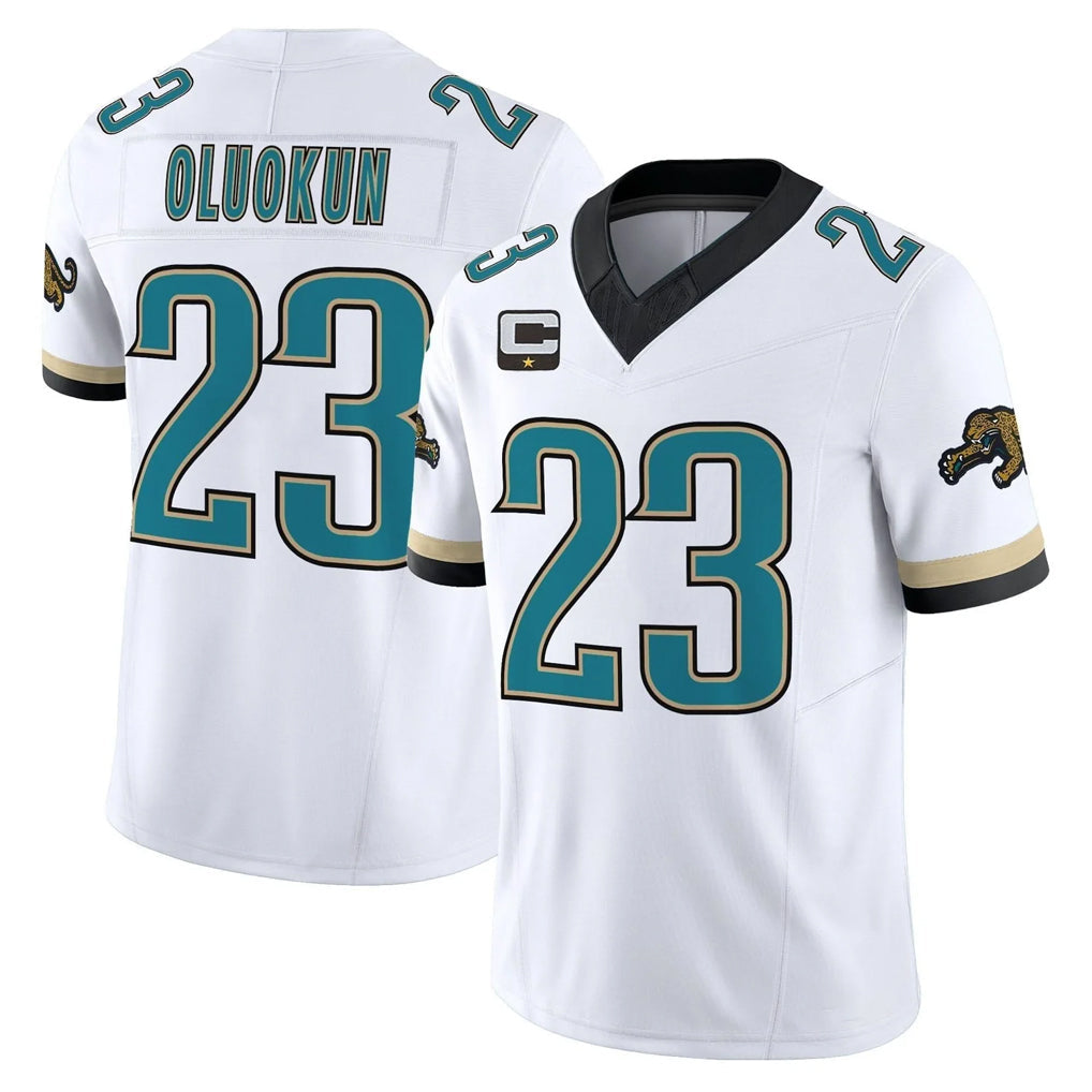 My Store J.Jaguars #23 Foyesade Oluokun Player White Prowler Throwback Vapor F.U.S.E. Limited Home Game Stitched Jerseys