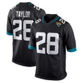 My Store J.Jaguars #28 Fred Taylor Player Black Home Game Stitched Jerseys