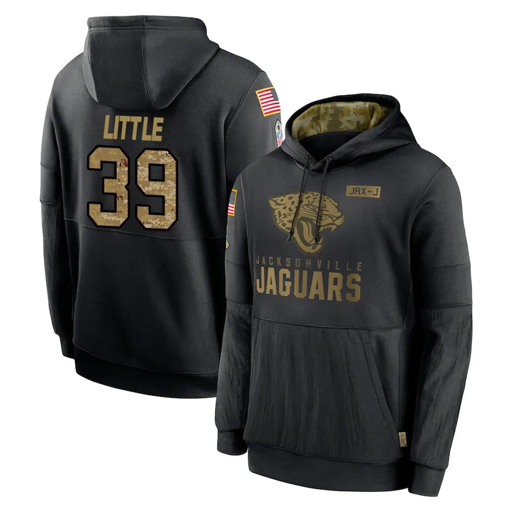 My Store J.Jaguars #39 Cam Little Player Black Salute to Service Hoodies Limited Game Stitched Jerseys