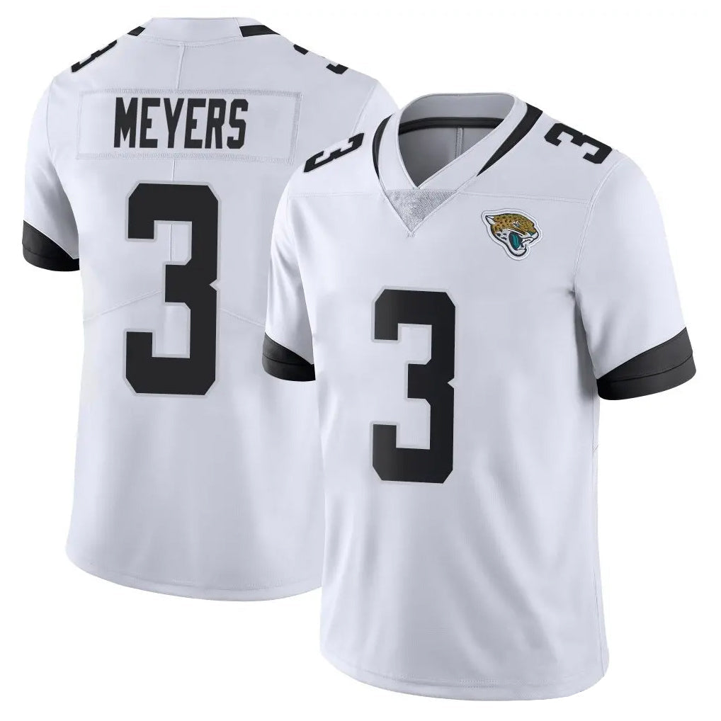 My Store J.Jaguars #3 Jakobi Meyers Player White Vapor Untouchable Limited Home Game Stitched Jerseys