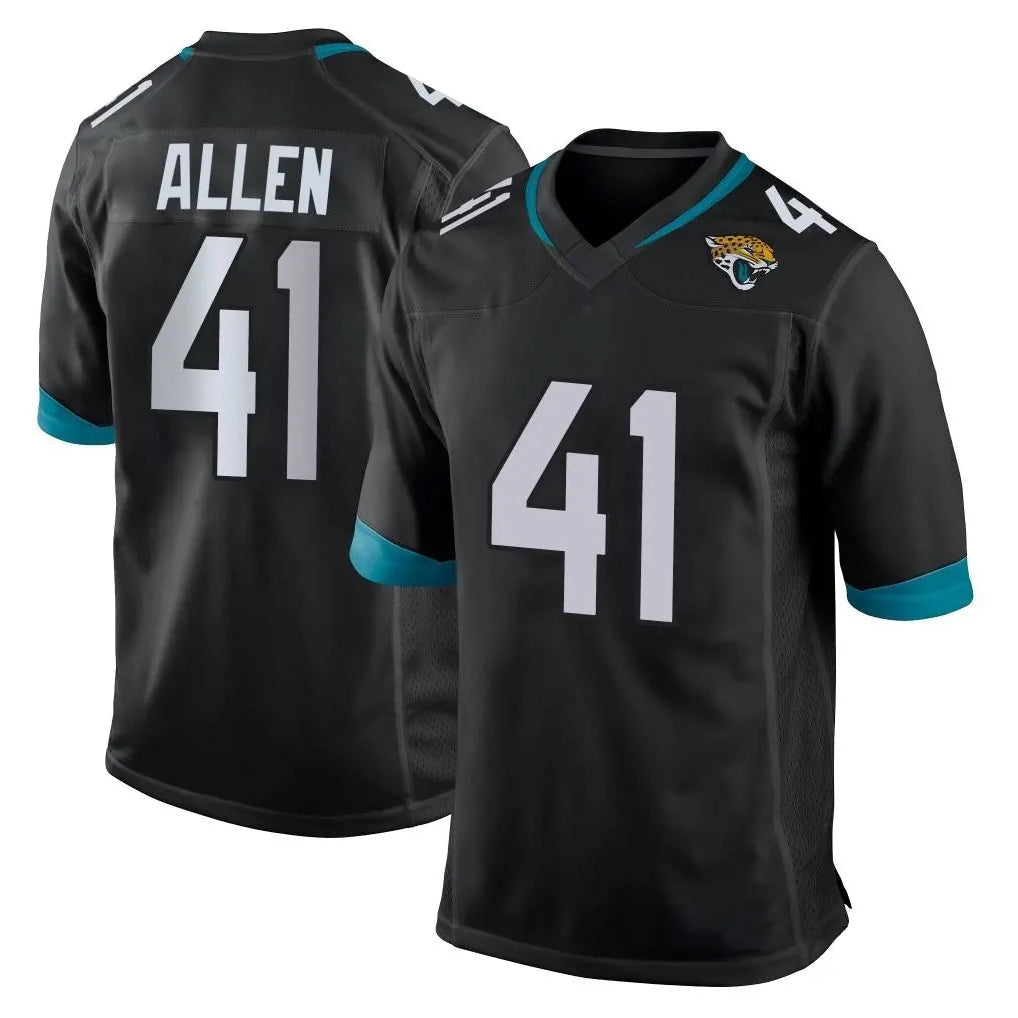 My Store J.Jaguars #41 Josh Hines-Allen Player Black Home Game Stitched Jerseys