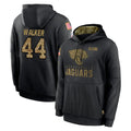 My Store J.Jaguars #44 Travon Walker Player Black Salute to Service Hoodies Limited Game Stitched Jerseys