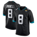 My Store J.Jaguars #8 Mark Brunell?Player Black Home Game Stitched Jerseys