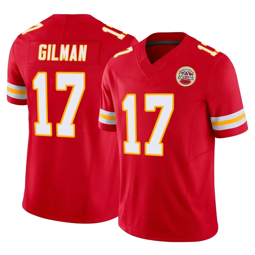 My Store KC.Chiefs #17 Alohi Gilman Player Red Limited Vapor F.U.S.E. Home Game Stitched Jerseys