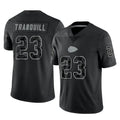 My Store KC.Chiefs #23 Drue Tranquill Player Black Limited Reflective Game Stitched Jerseys