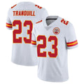My Store KC.Chiefs #23 Drue Tranquill Player White Limited Vapor Untouchable Home Game Stitched Jerseys