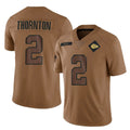 My Store KC.Chiefs #2 Tyquan Thornton Player Brown Salute To Service Limited Stitched Jerseys