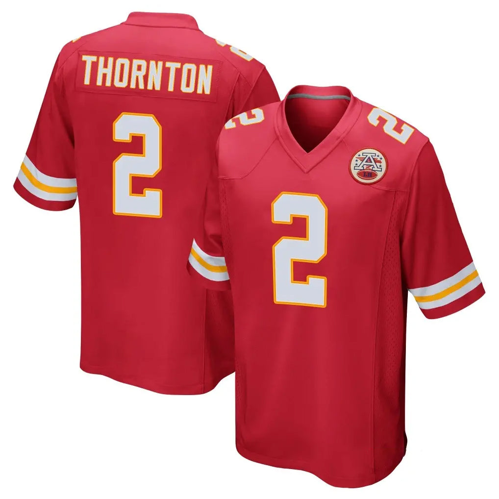 My Store KC.Chiefs #2 Tyquan Thornton Player Red Home Game Stitched Jerseys