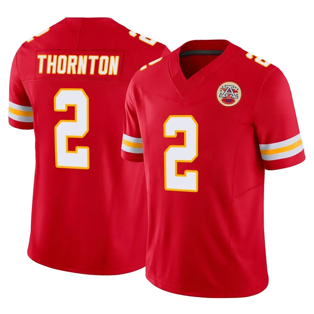 My Store KC.Chiefs #2 Tyquan Thornton Player Red Limited Vapor F.U.S.E. Home Game Stitched Jerseys